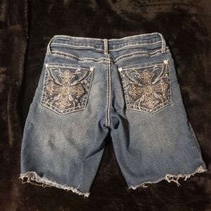 Apt 9 crop Jean shorts